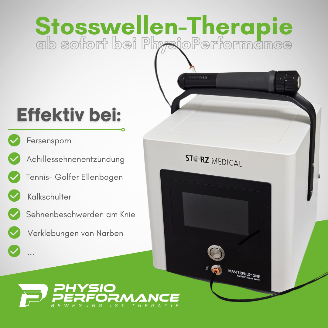 Neu bei PhysioPerformance: Radiale Stosswellentherapie